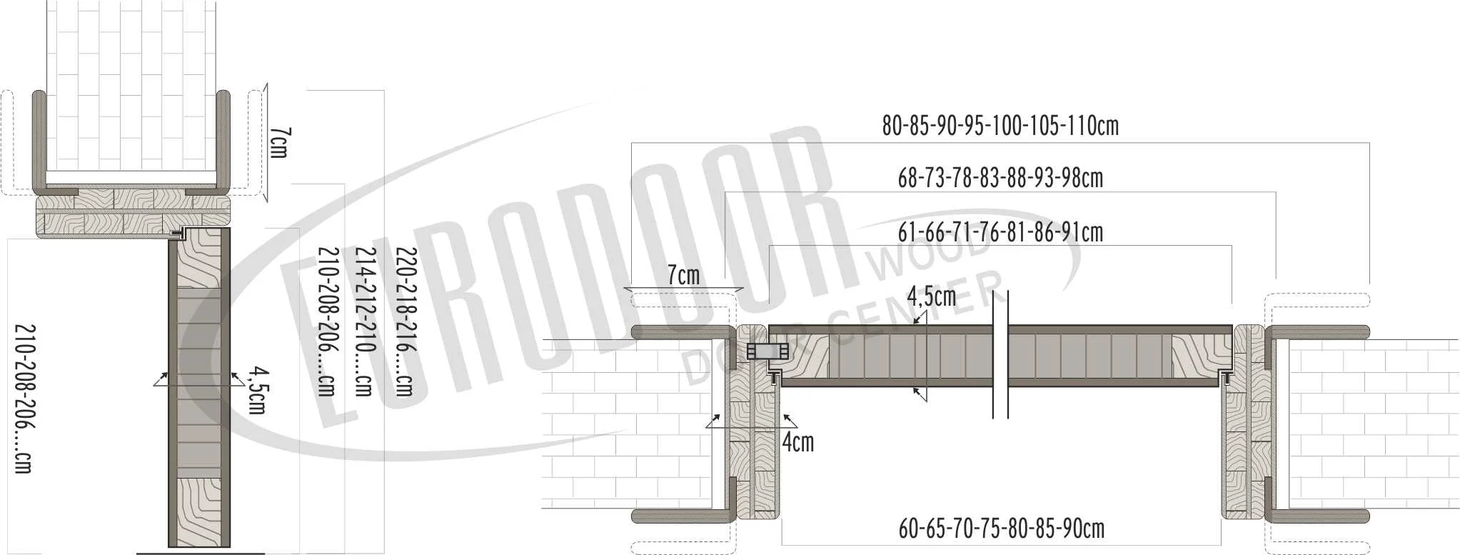 LAMINATE FRAME-HIDDEN-INSIDE