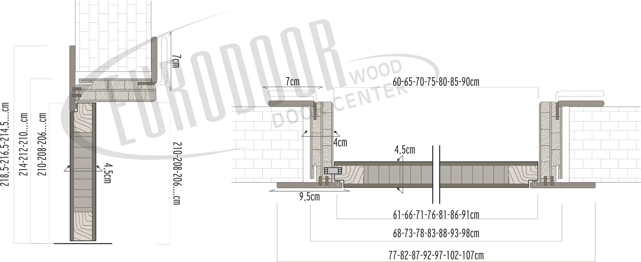 LAMINATE FRAME-HIDDEN-INSIDE