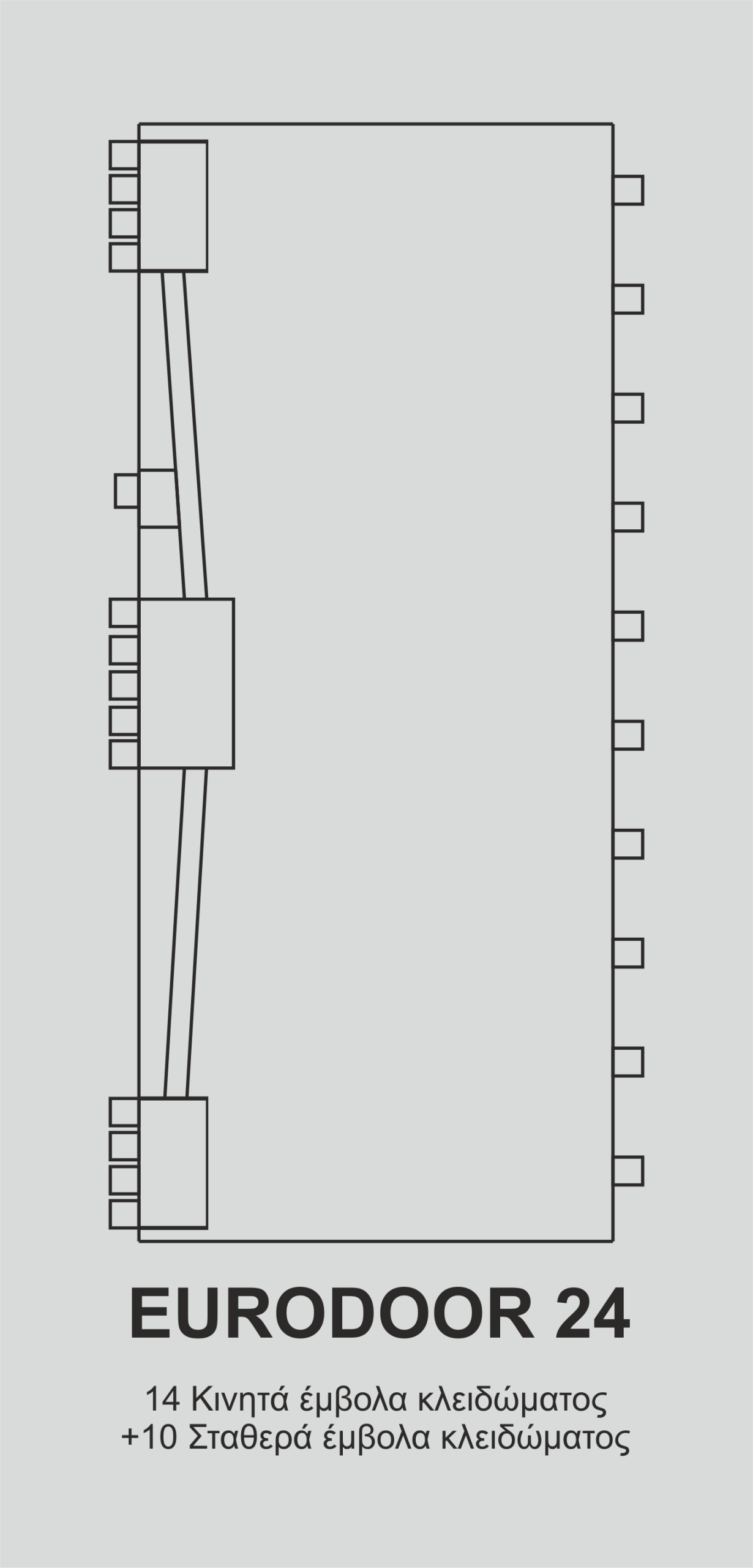 SECURITY EURODOOR 60' FIREPROOF